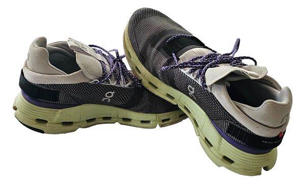 On Cloud Cloudnova Rock Meadow Men’s 8.5 Running Shoes Gray Green Sneakers main image 7
